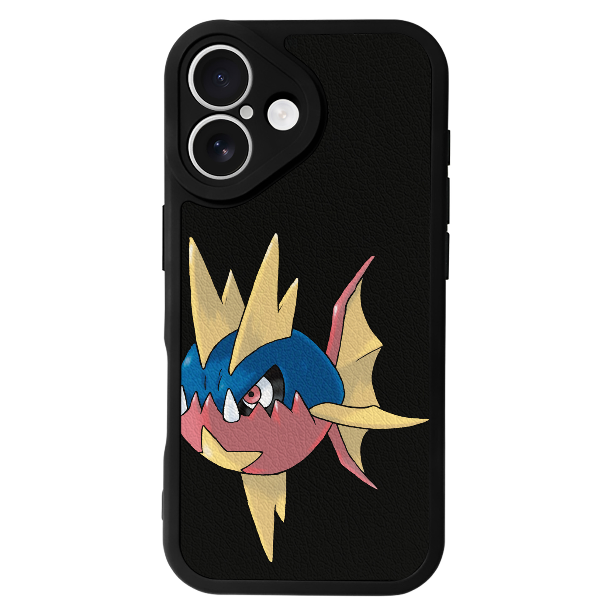 （画像用） ポケットモンスター Pokémon 【iPhone 16シリーズ対応】シリコンスマホケース（レザー調） 材質：シリコン